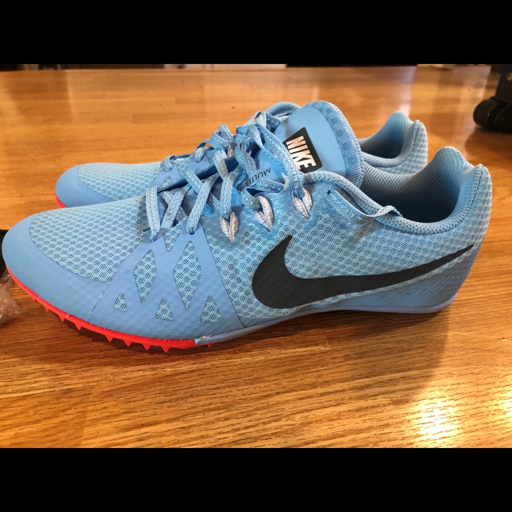 New Unisex Nike Zoom Rival M 8 Track Spikes Sz 9.5